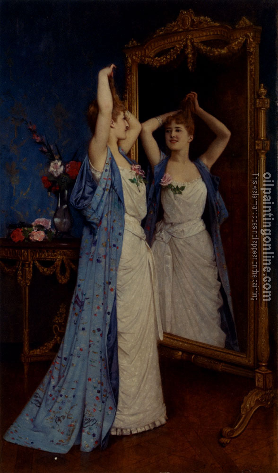 Toulmouche, Auguste - La Toilette